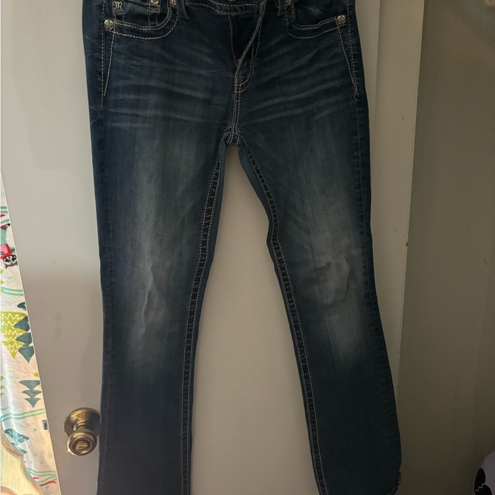 Stylish Dark Blue Women's Jeans